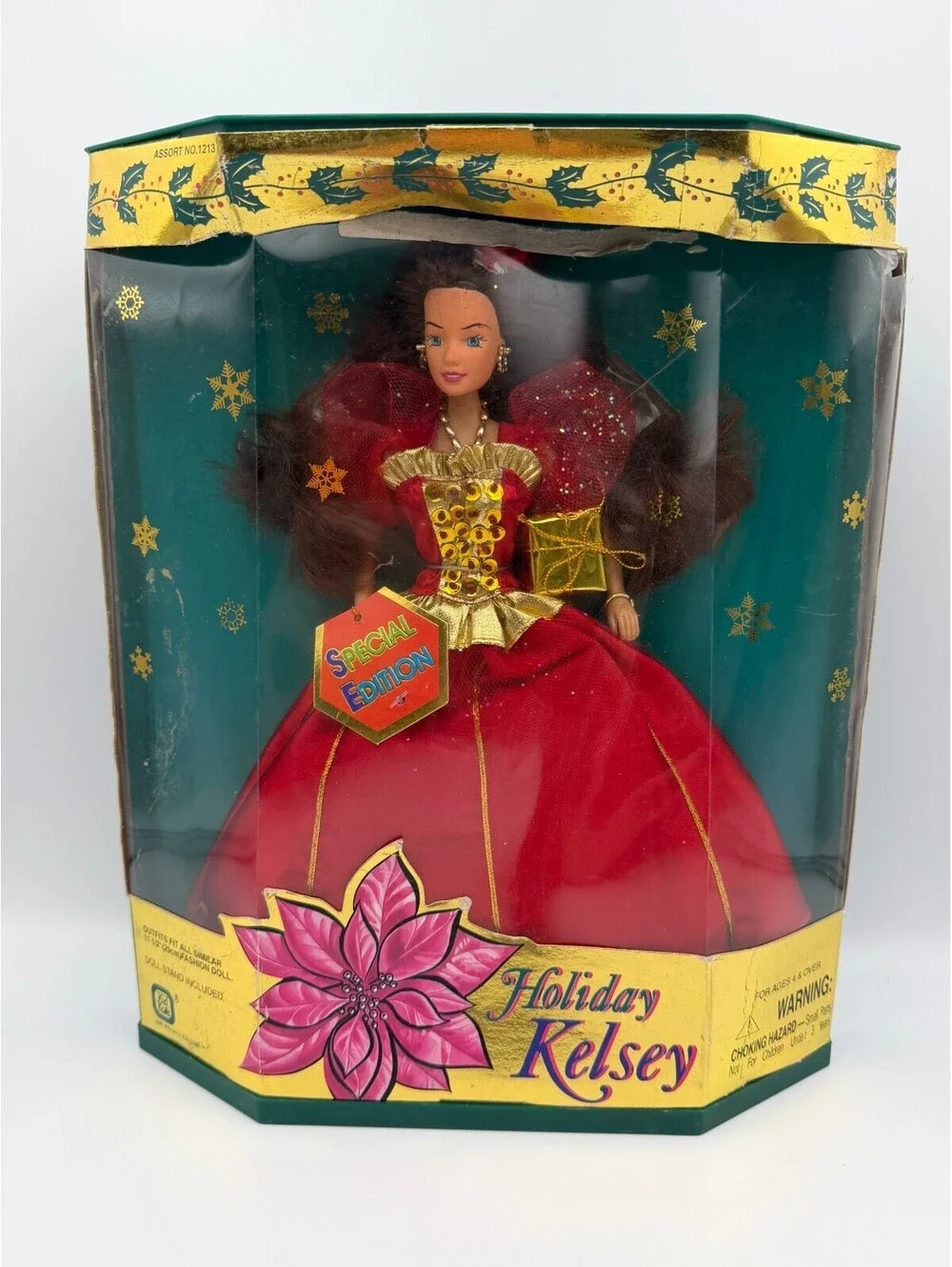 Vintage 1996 Kid Kore Holiday Kelsey Special Edition Barbie Doll